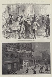 Election Proceedings in Buenos Ayres by Melton Prior